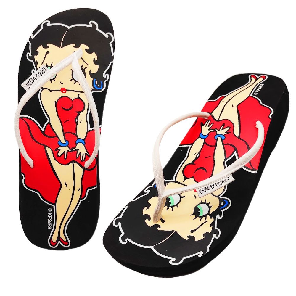 Chanclas Betty Plataforma negras mujer playa piscina