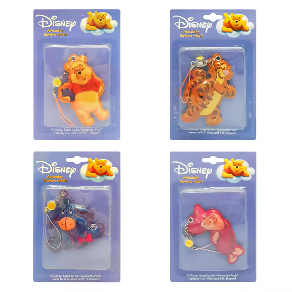 LLAVERO AVISADOR WINNIE THE POOH TIGER PIGLET IGOR