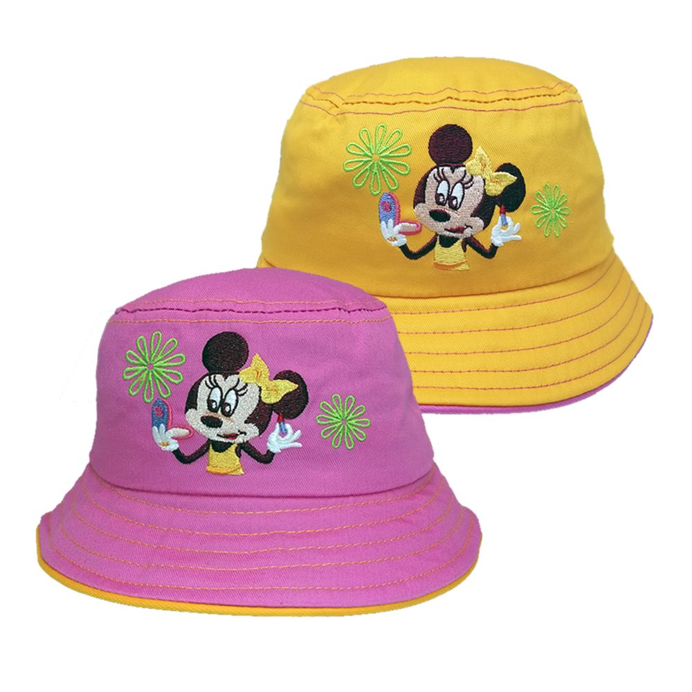 Sombrero Infantil Disney Minnie Mouse | Tallas 51-54 | Amarillo y Rosa