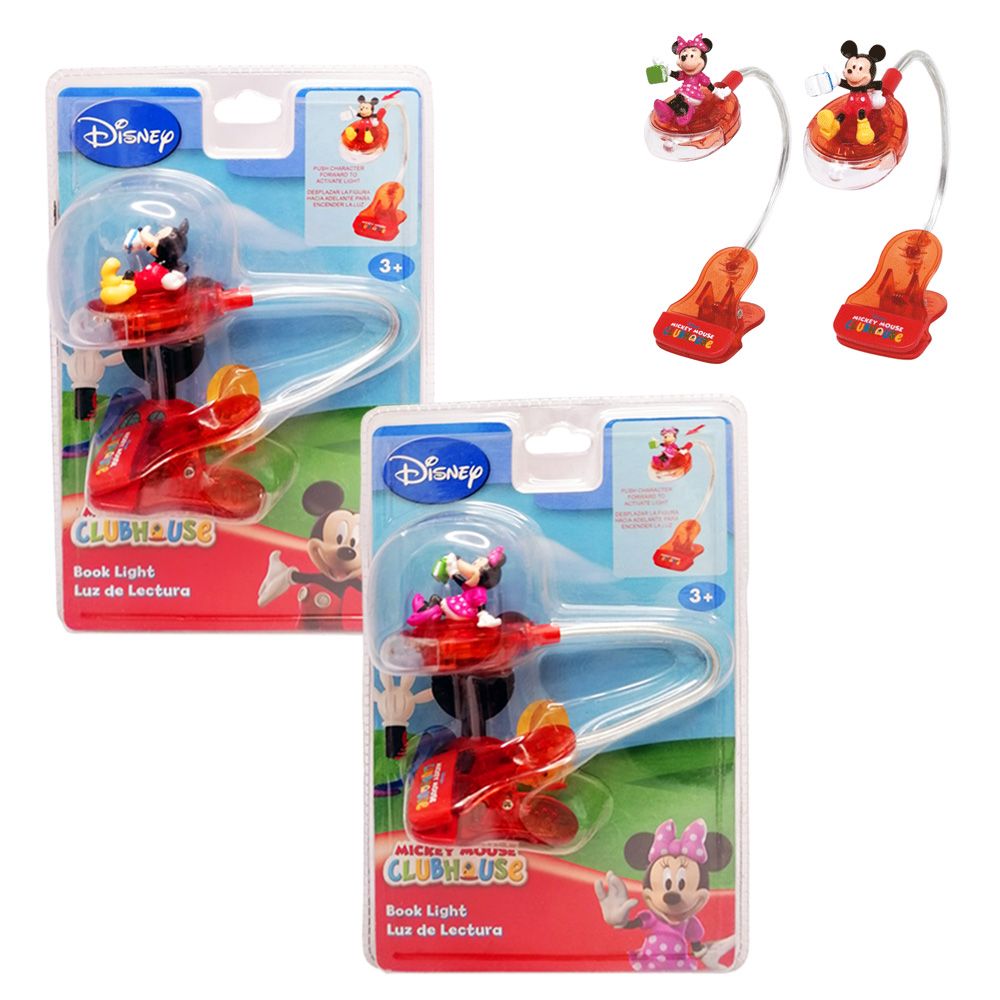 Lámpara de Lectura Disney Club House | Escoge Mickey o Minnie con Pinza