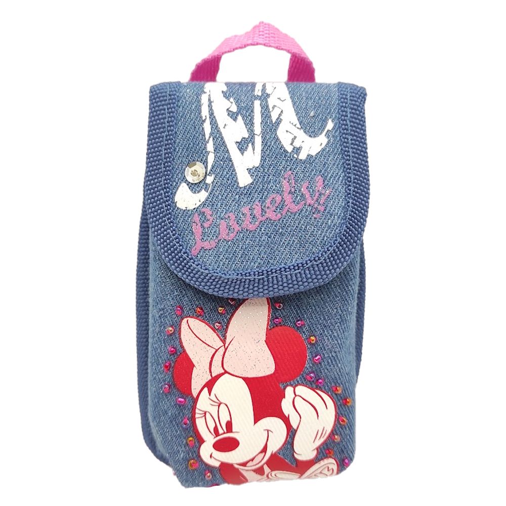 Funda Porta Objetos Minnie de Perona | 13x6cm, con Sujeción para Cinturón
