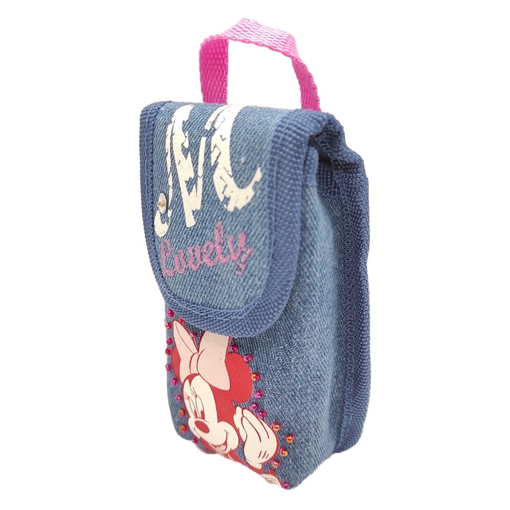 Funda Multiusos Minnie Mouse Lovely 6 Funda Porta Objetos Minnie de Perona | 13x6cm, con Sujeción para Cinturón