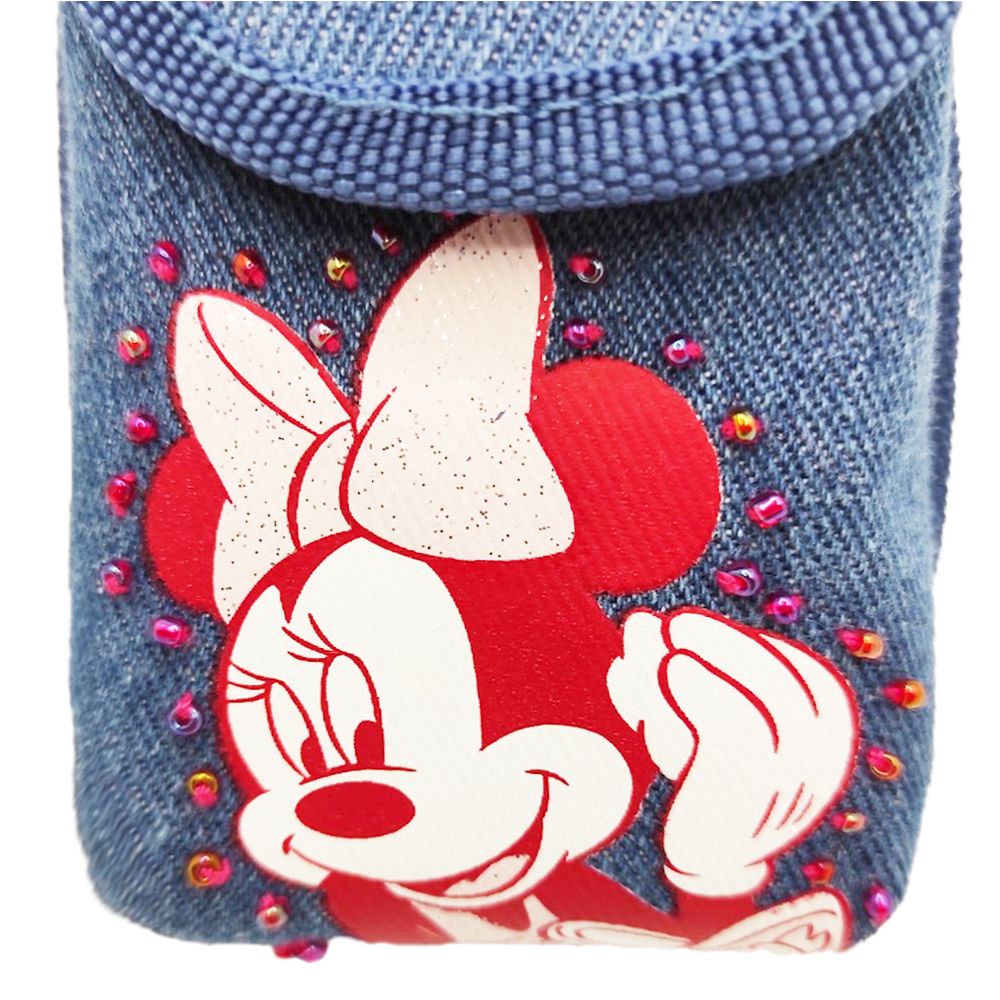 Funda Multiusos Minnie Mouse Lovely 5 Funda Porta Objetos Minnie de Perona | 13x6cm, con Sujeción para Cinturón