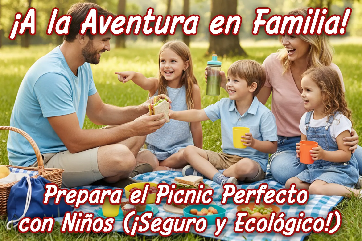 ¡A la Aventura en Familia! Prepara el Picnic Perfecto con Niños (¡Seguro y Ecológico!)