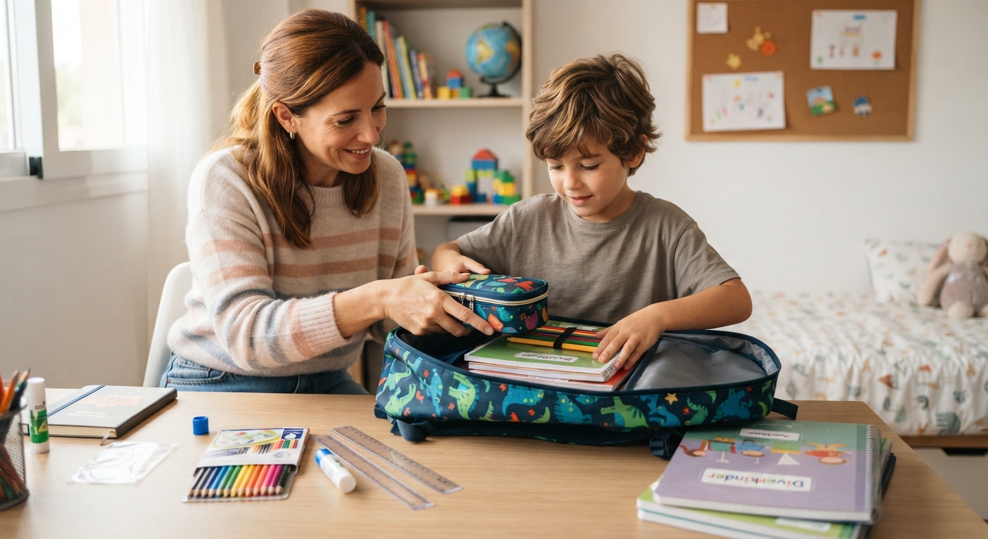Material escolar imprescindible para empezar el curso 1 haciendo la mochila